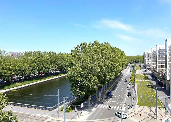 Apartment Le Penthouse - Vue Centre Ville, Proche Gare Sncf Caen