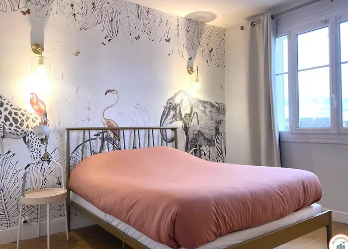 Le Penthouse - Vue Centre Ville, Proche Gare Sncf Apartment Caen